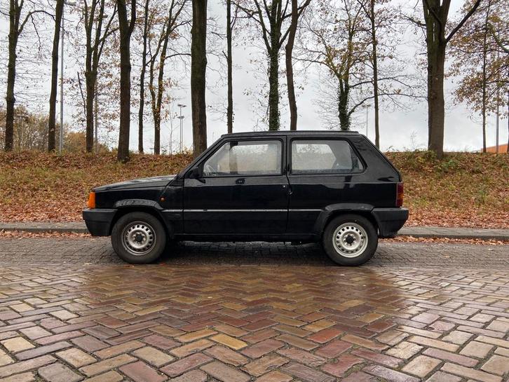 Fiat Panda 0.9 1999 Zwart, Auto's, Fiat, Particulier, Panda, Mistlampen, Radio, Benzine, Euro 2, Hatchback, Handgeschakeld, Origineel Nederlands