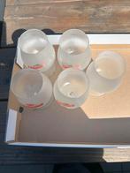 5 Lipton Ice Tea Glazen, Verzamelen, Glas en Borrelglaasjes, Ophalen, Gebruikt, Frisdrankglas
