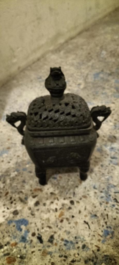 wierookbrander, Antiek en Kunst, Antiek | Koper en Brons, Brons, Ophalen of Verzenden