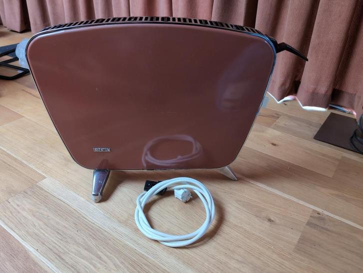 Inventum vintage electrische kachel Wim Rietveld, Huis en Inrichting, Kachels, Gebruikt, Vrijstaand, Overige soorten, Elektrisch