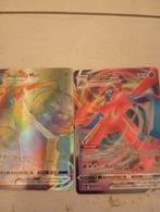 Aegislash Vmax en Deoxys vmax, Hobby en Vrije tijd, Verzamelkaartspellen | Pokémon, Ophalen of Verzenden, Zo goed als nieuw, Losse kaart