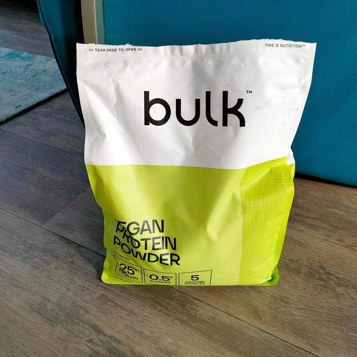 Bulk Vegan Proteïne Poeder, Sport en Fitness, Gezondheidsproducten en Wellness, Zo goed als nieuw, Poeder of Drank, Ophalen of Verzenden