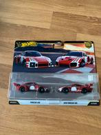 Hot wheels Porsche 2pack, Mattel, Mattel, Nieuw, Ophalen of Verzenden