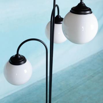 Space age waterfall vloerlamp glas, minimalist floor lamp beschikbaar voor biedingen