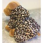 Honden winterjasje leopard/rood XS, Nieuw, Ophalen of Verzenden, Info@dedierenoutlet.nl, Overige