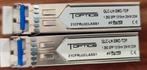 2x TS Optics GLC-LH-SMD-TOP SFP Modules, Verzenden, Gebruikt