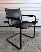 6 Mart Stam Linea Veam design stoelen, Ophalen, Gebruikt, Zwart