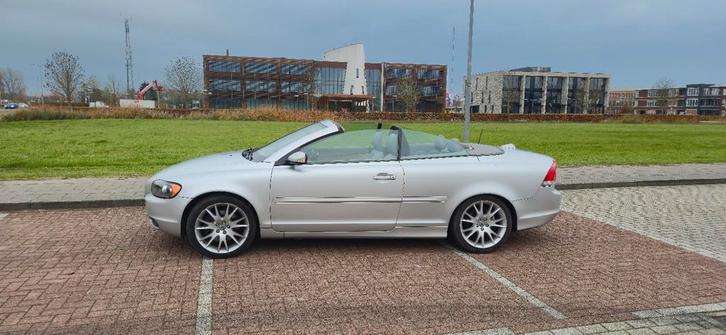 Volvo C70 2.4i 170 pk Summum Cabrio 2006 Grijs full options, Auto's, Volvo, Particulier, C70, ABS, Boordcomputer, Centrale vergrendeling