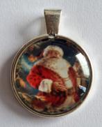 Kerstman kerst kettinghanger hanger, Overige materialen, Overige voorstellingen, Ophalen of Verzenden, Zo goed als nieuw