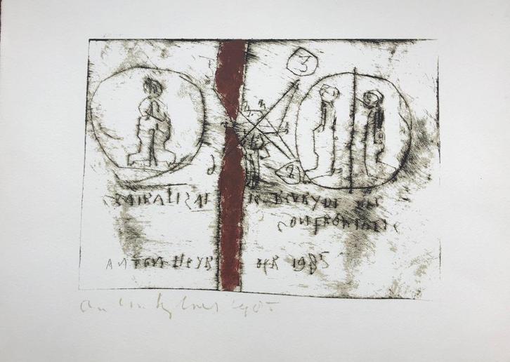 Anton Heyboer, Antiek en Kunst, Kunst | Schilderijen | Modern, Ophalen