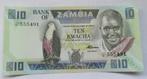 Zambia 10 Kwacha 1980, Verzenden, Zambia