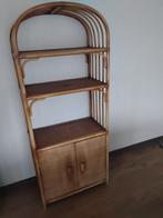 Vintage Bamboe Toogkast, Huis en Inrichting, Kasten | Buffetkasten, Ophalen, Overige materialen, Vintage, 50 tot 100 cm