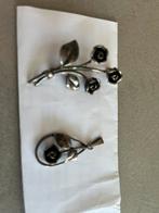 Teka brocge en hanger zilver, Ophalen of Verzenden, Gebruikt, Zilver