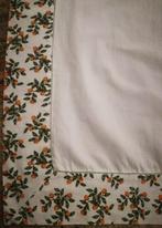 Tafelkleed picknick kleed 130x205cm crème, groen 6 personen, Huis en Inrichting, Ophalen of Verzenden, Zo goed als nieuw, Rechthoek