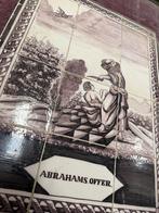 Tegeltabeau abrahams offer 12 tegels 19e eeuw., Antiek en Kunst, Ophalen
