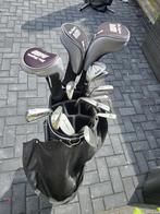 Ben Sayers M8 cartbag + 16 clubs + 3 covers, Sport en Fitness, Golf, Ophalen, Gebruikt, Set, Overige merken