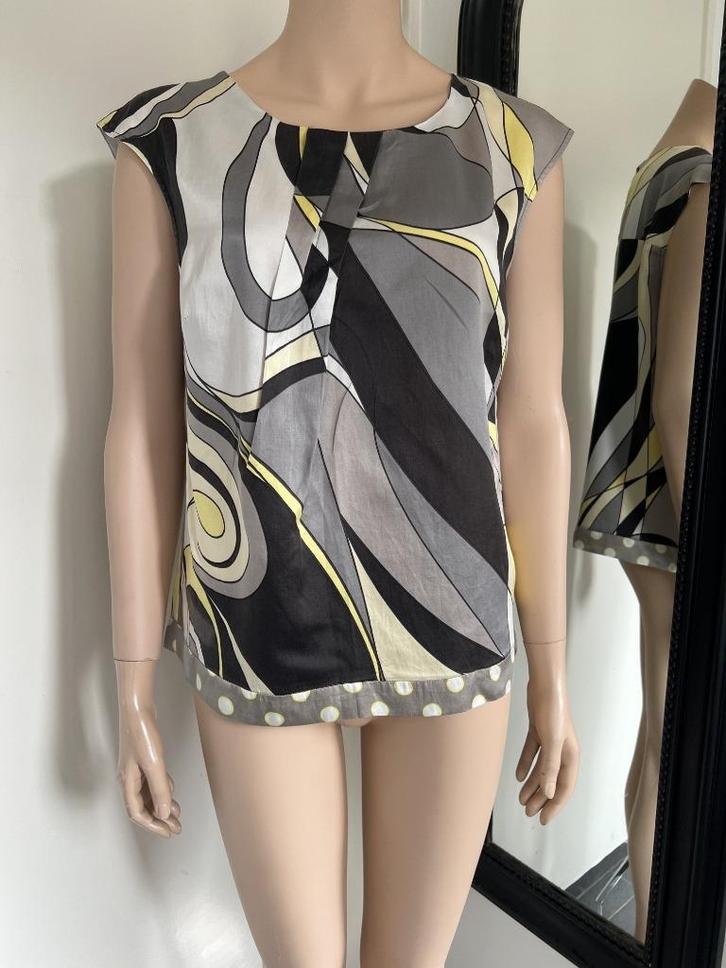 LUISA CERANO   zijden blouse  MAAT 40  ALS NIEUW, Kleding | Dames, Blouses en Tunieken, Zo goed als nieuw, Maat 38/40 (M), Ophalen of Verzenden