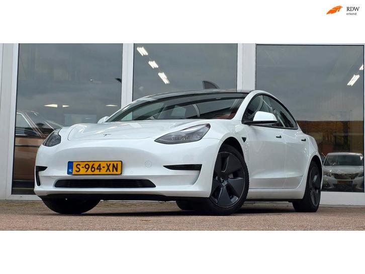 Tesla Model 3 Standard RWD Plus 60 kWh SOH 91% Mooi!, Auto's, Tesla, Bedrijf, Te koop, Model 3, ABS, Airbags, Airconditioning