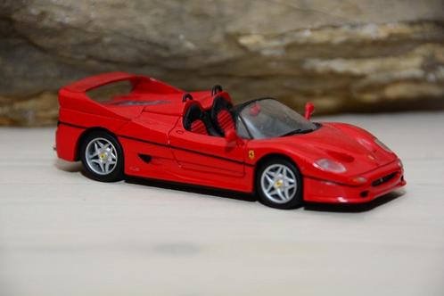 Ferrari F50 Cabrio rood, Hobby en Vrije tijd, Modelauto's | 1:43, Zo goed als nieuw, Auto, Overige merken, Ophalen of Verzenden