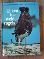 Kijken naar weidevogels Brinkkemper & Moedt ISBN 90 70725053, Ophalen of Verzenden, Zo goed als nieuw, Vogels, Joop Brinkkemper en Oene Moedt