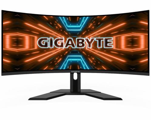 Gigabyte G34WQC (Opknapper), Computers en Software, Monitoren, Niet werkend, 101 t/m 150 Hz, DisplayPort, HDMI, IPS, Overige resoluties