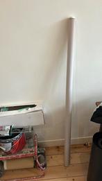 Rolgordijn grijs, Huis en Inrichting, Stoffering | Gordijnen en Lamellen, Ophalen, Gebruikt, Grijs, 100 tot 150 cm