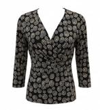 ✨️CASSIS COLLECTION blouse - Mt 38 - ZGAN BUNDELKORTING‼️✨, Kleding | Dames, Blouses en Tunieken, Maat 38/40 (M), Zwart, CASSIS COLLECTION