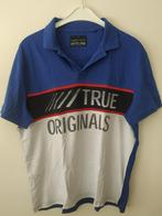 heren polo XL blauw zwart wit, Blauw, Angelo Litrico, Maat 56/58 (XL), Ophalen of Verzenden