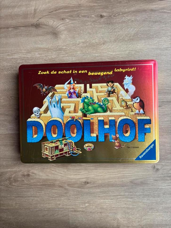 Doolhof De jacht op de schat Luxe 25 jaar jubileum editie., Hobby en Vrije tijd, Gezelschapsspellen | Bordspellen, Zo goed als nieuw