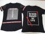 2 shirts van Lagos (Scamm), mt. M, Maat 48/50 (M), Zwart, Ophalen of Verzenden, Zo goed als nieuw