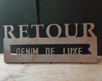 RETOUR Denim de Luxe Metalen Decoratiebord, Ophalen of Verzenden, Gebruikt, Reclamebord