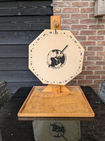 houten rad van avontuur / fortuin / shotjes  beschikbaar voor biedingen