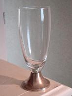 Glas op zilver voet Crystal CBZ Holland  Silver, Ophalen of Verzenden