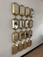 BEEHIVE SPIEGEL GOUD - ERIC KUSTER EICHOLTZ stijl, Huis en Inrichting, Ophalen, Nieuw, 100 tot 125 cm, Overige vormen