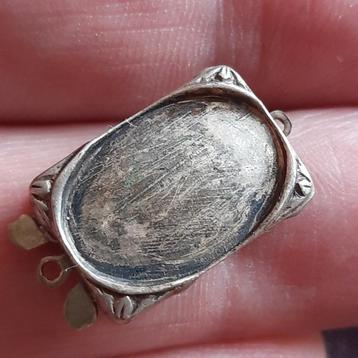 Oud Frans Slot voor Ketting Bestemd voor Camee of Steen beschikbaar voor biedingen