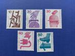 Postzegel Berlijn 1971 ev 5 zegels Werkbescherming 24-04, Postzegels en Munten, Postzegels | Europa | Duitsland, Ophalen of Verzenden