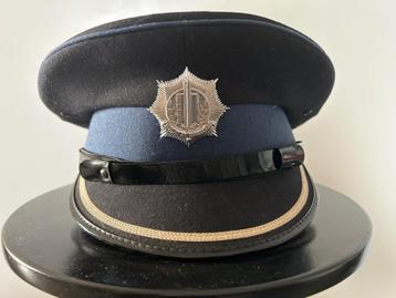 Gemeentepolitie pet  ’70-’90  orig. verzamelobject beschikbaar voor biedingen