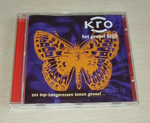 KRO Het Gevoel Blijft CD Jenny Arean Jasperina de Jong, Cd's en Dvd's, Cd's | Nederlandstalig, Zo goed als nieuw, Levenslied of Smartlap
