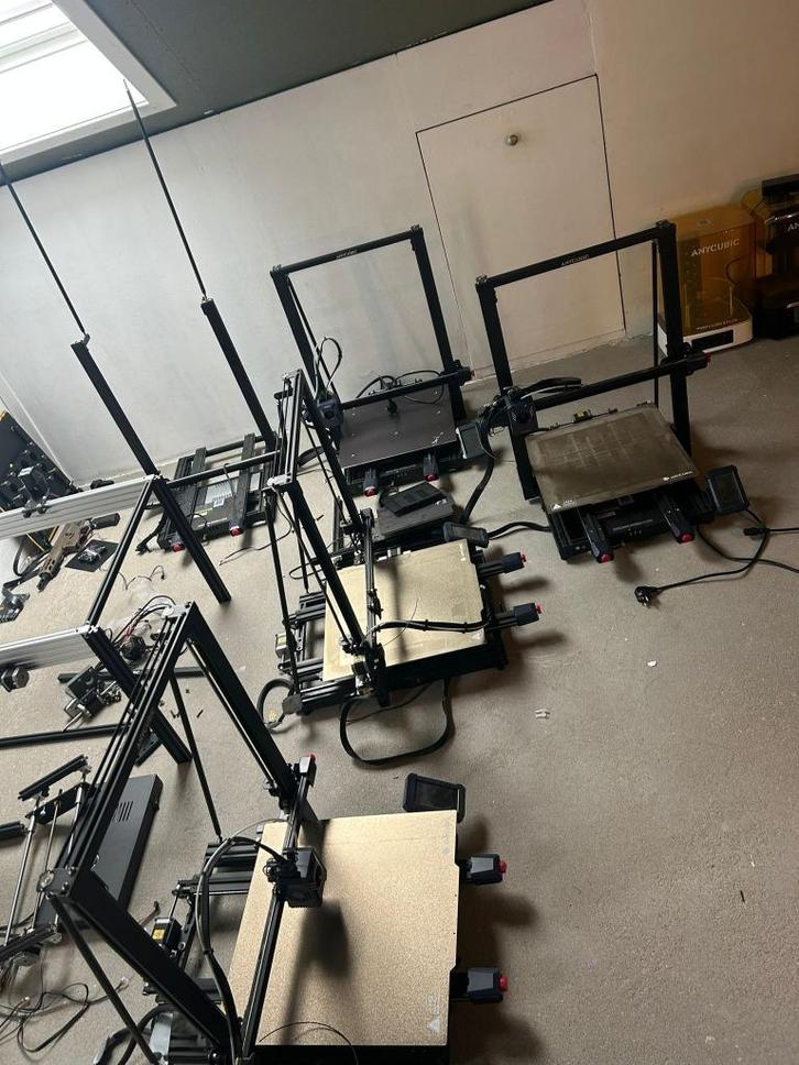 5x Anycubic Kobra 2 Max – onderdelen / projectset – één koop, Computers en Software, 3D Printers, Niet werkend, Ingebouwde Wi-Fi