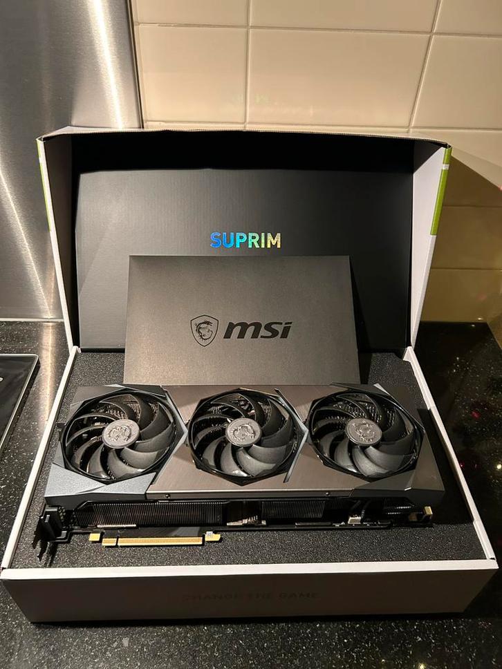 RTX 3090 Suprim X - Topkaart!, Computers en Software, Videokaarten, Gebruikt, Nvidia, PCI-Express 4.0, GDDR6, HDMI, Ophalen of Verzenden