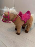 Baby Born paard met geluid en zadel, Ophalen of Verzenden, Zo goed als nieuw, Babypop