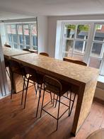 OSB Hoge Tafel - Uniek Design, Ophalen of Verzenden