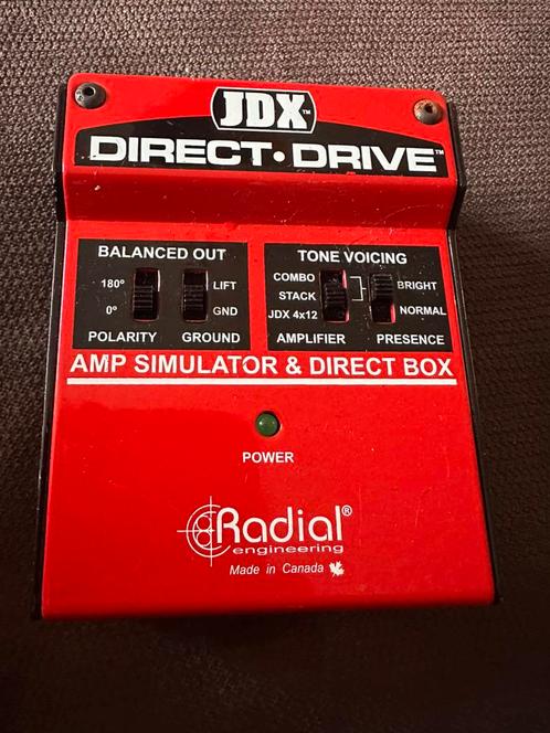 JDX DIRECT DRIVE radial engineering, Muziek en Instrumenten, Effecten, Ophalen of Verzenden