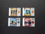 Nederland gestempeld NVPH 1678-1681 Vakantiezegels, Ophalen of Verzenden, Na 1940, Gestempeld