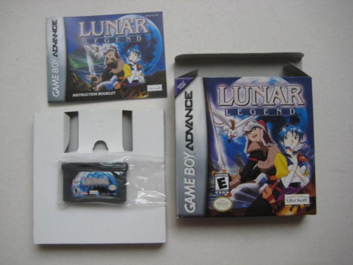 Lunar Legend Nintendo Gameboy Game Boy Advance, Spelcomputers en Games, Games | Nintendo Game Boy, Zo goed als nieuw, Role Playing Game (Rpg)