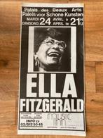 Ella Fitzgerald originele concert poster in goede staat, Verzamelen, Ophalen of Verzenden, Poster, Artwork of Schilderij, Zo goed als nieuw