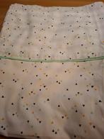 Katoenen laken ledikant 120 x 140, Ophalen of Verzenden, Wit, Jongetje of Meisje, Overige typen