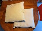 Sierkussens beige Ikea 45 cm x 45 cm, Huis en Inrichting, Woonaccessoires | Kussens, Ophalen of Verzenden, Zo goed als nieuw, Beige