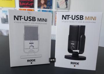 Gloednieuwe RØDE NT-USB - Mini Microfoon - Nieuw in doos beschikbaar voor biedingen
