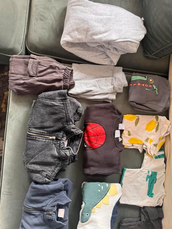 Kledingpakket Jongens Maat 86 ( 12/18 maanden), Kinderen en Baby's, Babykleding | Baby-kledingpakketten, Zo goed als nieuw, Maat 86